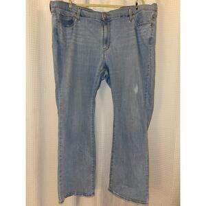 Levi's Light Wash Classic Boot Denim Jeans Cotton Blend Stretch Women Size 26W